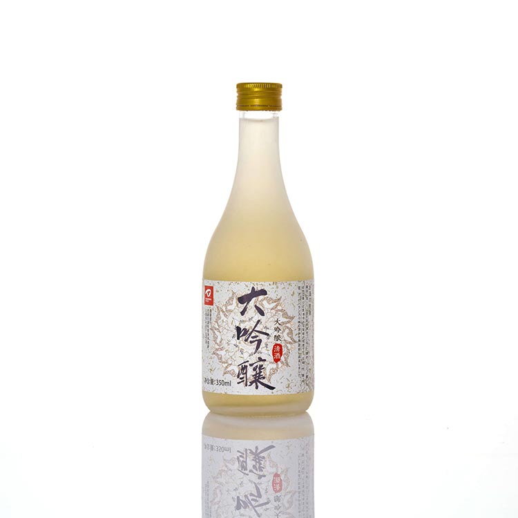 Саке по-японски с заводской ценой приготовления 350мл.