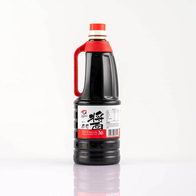 La vraie sauce de soja sucrée chinoise de sushi marque 1L sans aucun additif