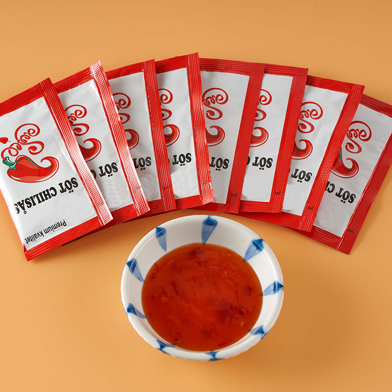 Самый легкий соус чили, приготовленный или съеденный с особым вкусом китайского соуса